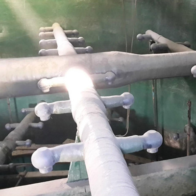 玻璃鋼噴淋管、煙氣脫硫塔噴淋管道、定制碳化硅管道