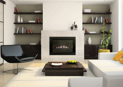 直排式燃氣壁爐的優點