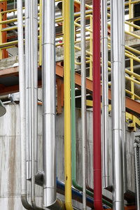 安裝煙氣的抽汽管道