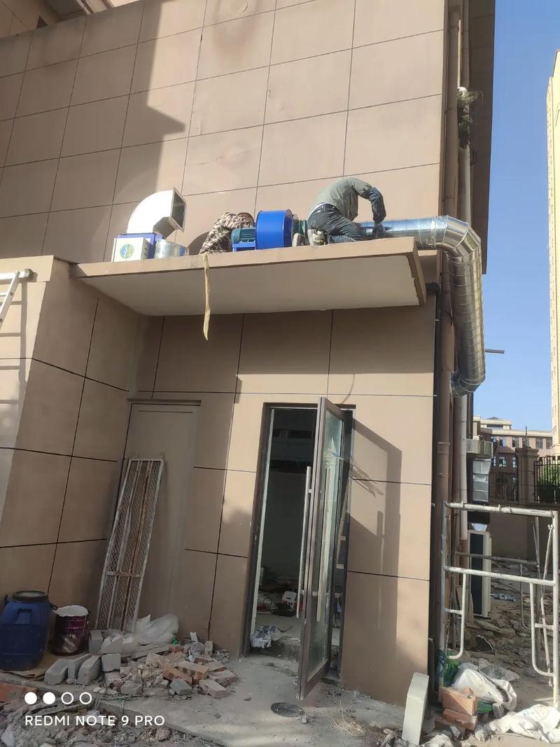 瑤海區(qū)飯店排煙管道安裝#油煙機(jī)尺寸怎么預(yù)留 #廚房排煙管設(shè)計